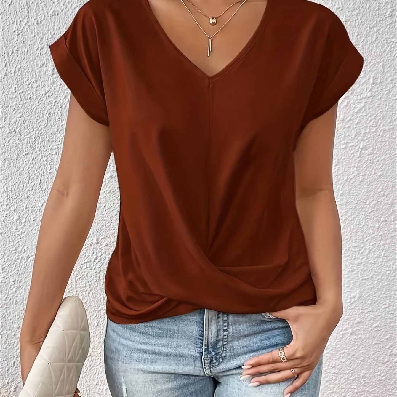 T-shirt – Bomuld-Polyesterblanding & Fleksibel Form