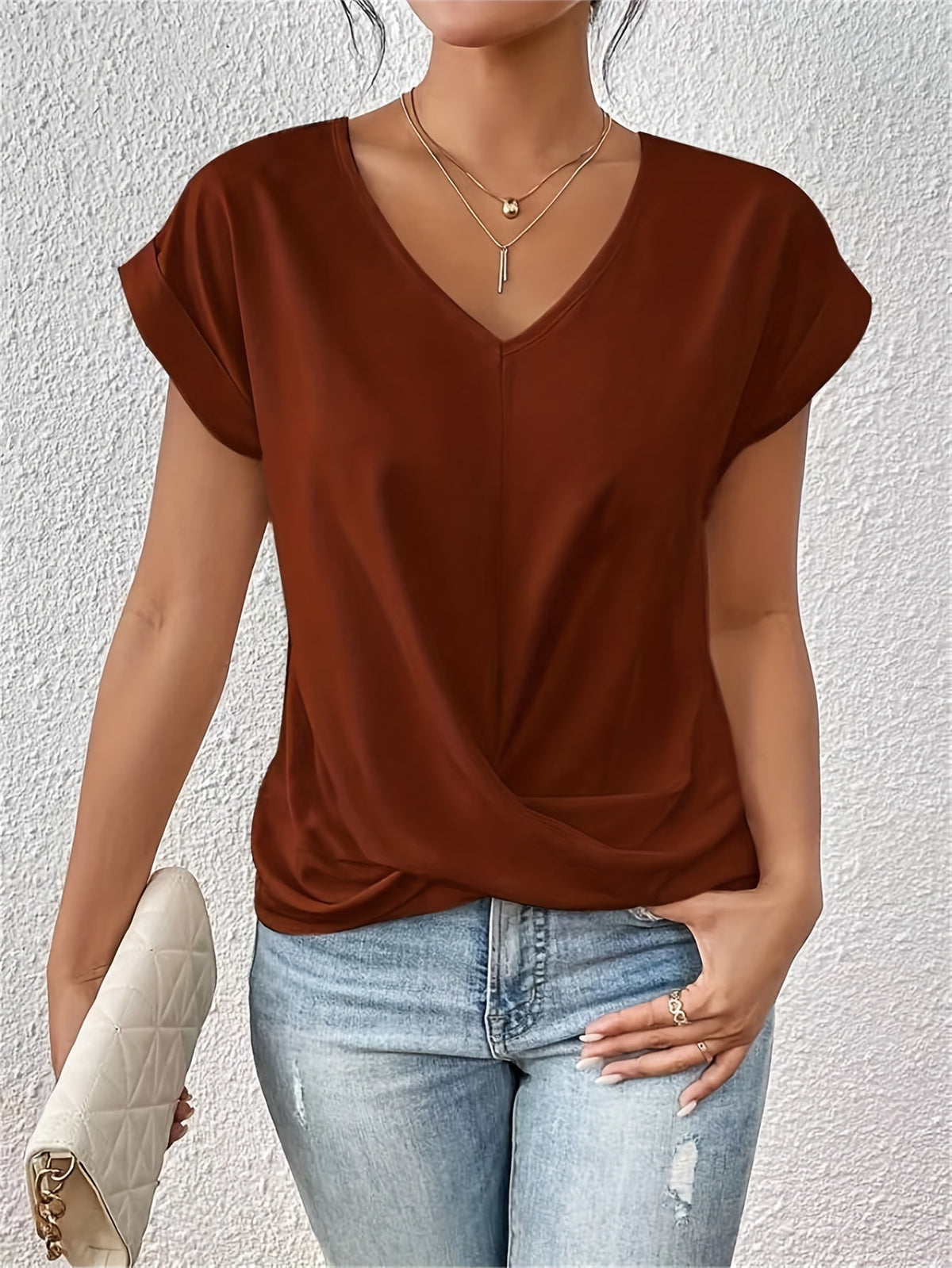 T-shirt – Bomuld-Polyesterblanding & Fleksibel Form