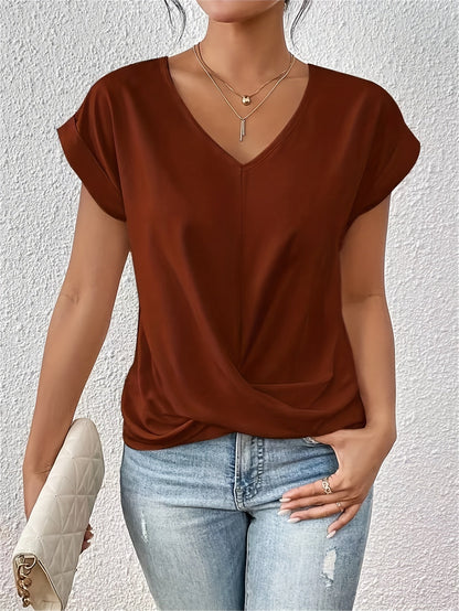 T-shirt – Bomuld-Polyesterblanding & Fleksibel Form