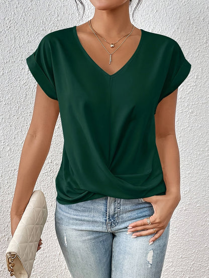 T-shirt – Bomuld-Polyesterblanding & Fleksibel Form