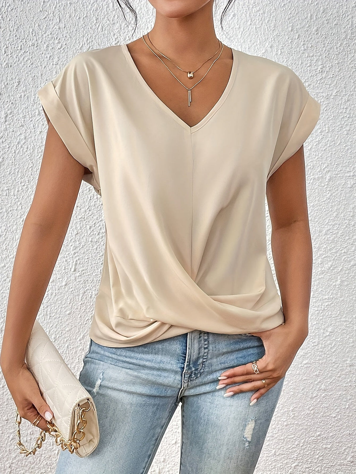 T-shirt – Bomuld-Polyesterblanding & Fleksibel Form