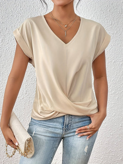 T-shirt – Bomuld-Polyesterblanding & Fleksibel Form