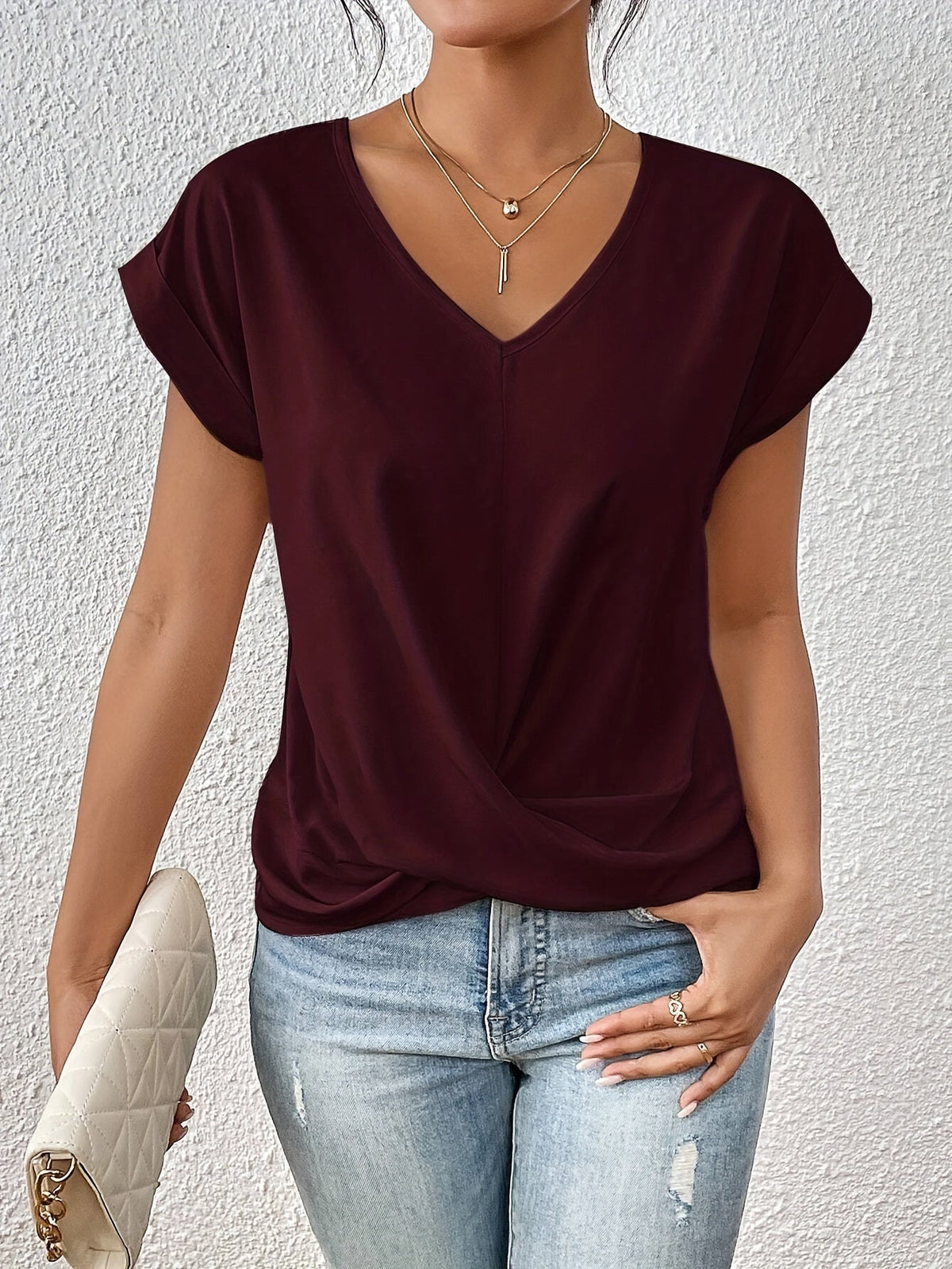 T-shirt – Bomuld-Polyesterblanding & Fleksibel Form